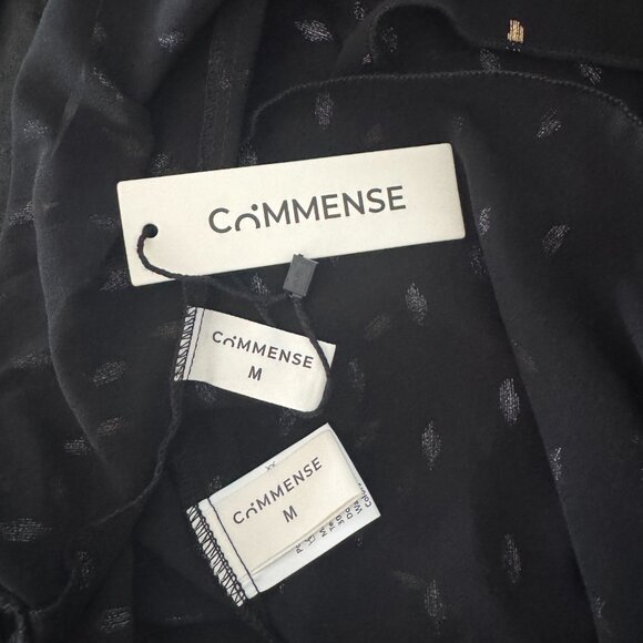 Commense Foil Spot Print Cami Dress with Matching Cape NWT, Size M - Picture 15 of 17